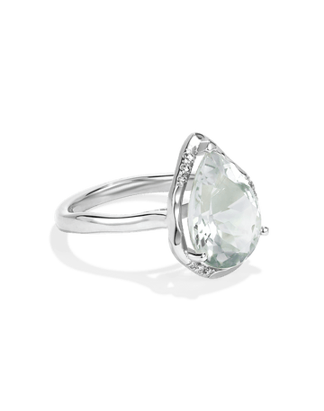 Azure Goddess Ring