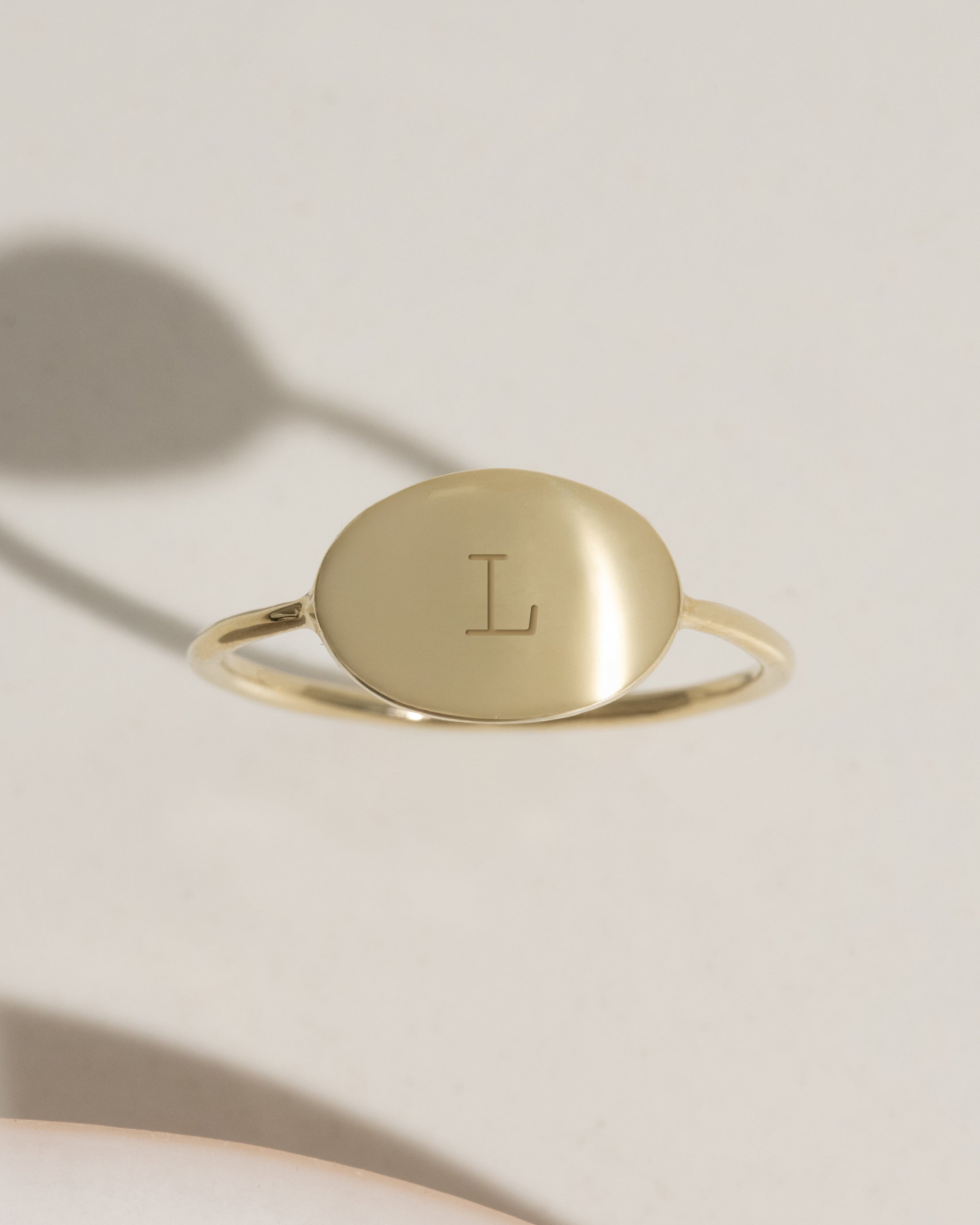 Initial Ring | James Michelle Jewelry