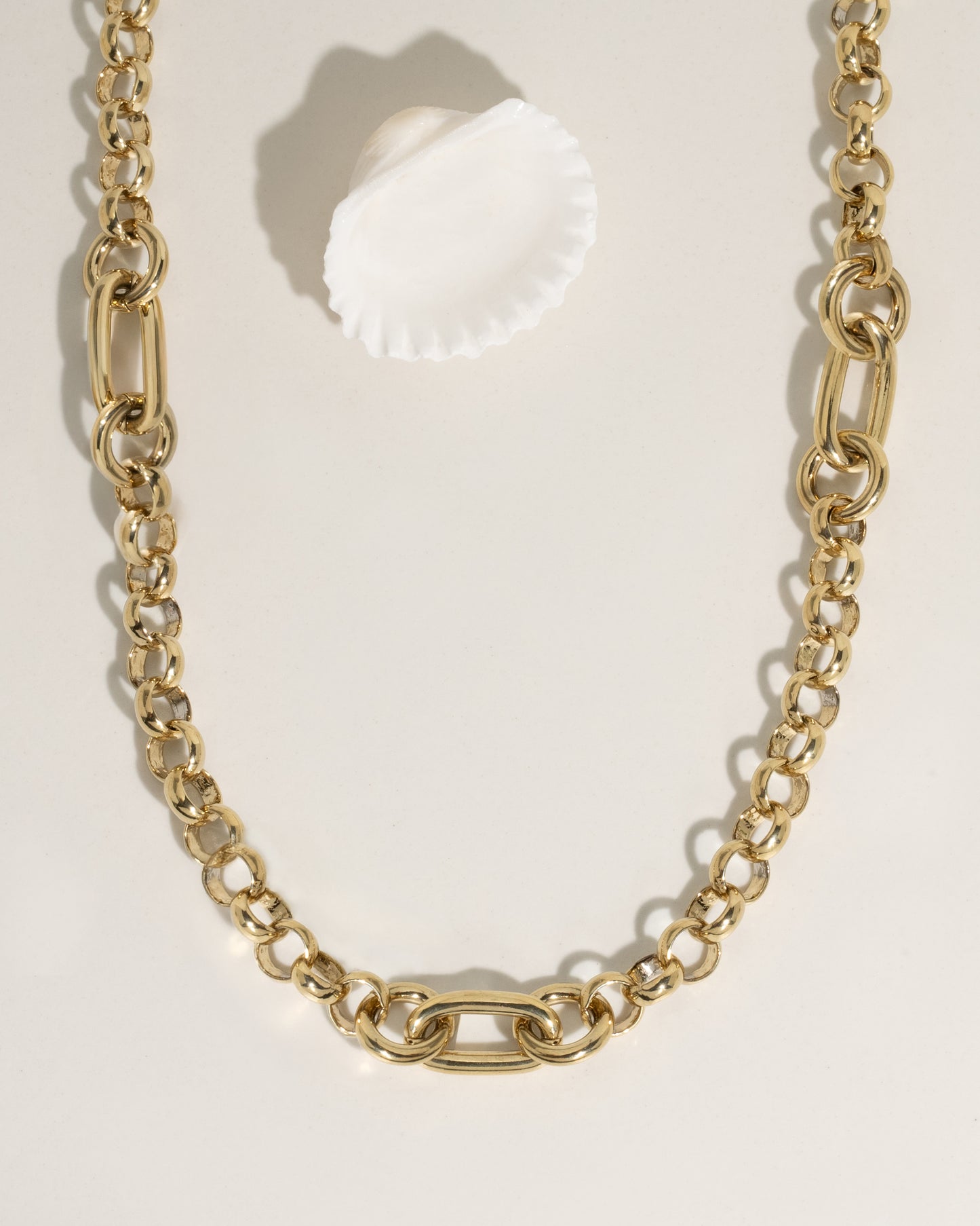Broken Link Necklace
