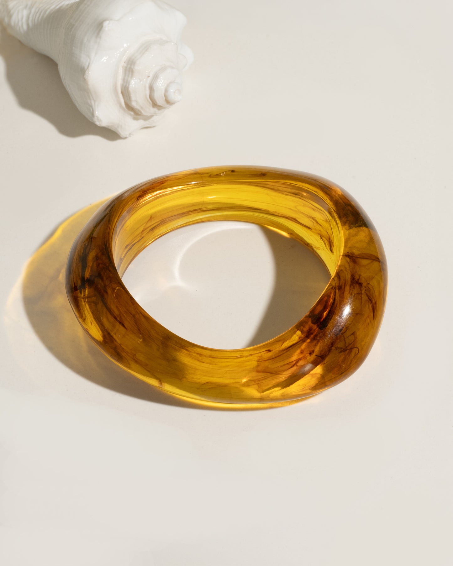 Isla Resin Bracelet Set - Green Multi