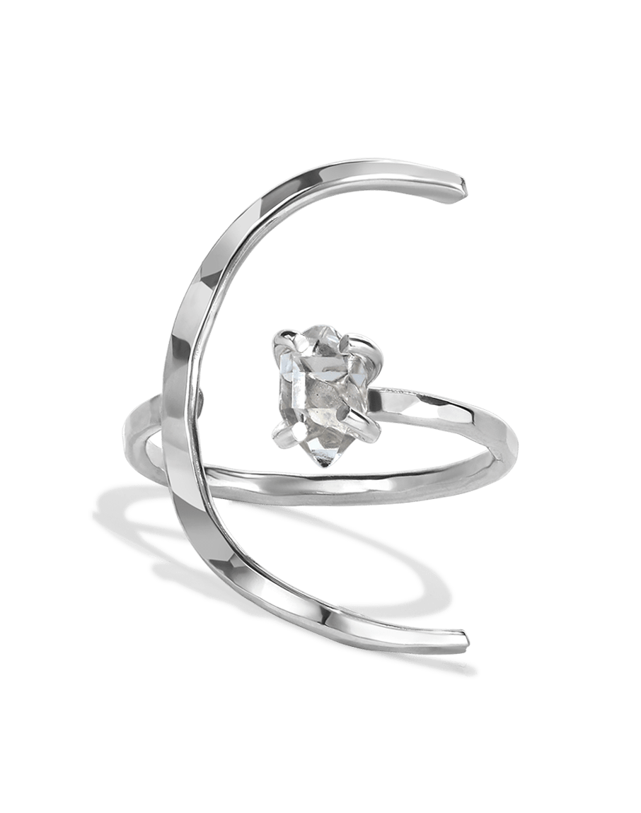 Eclipse Herkimer Ring