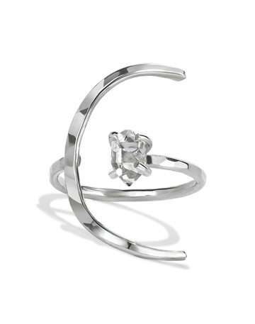Eclipse Herkimer Ring