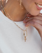 Link Lock Necklace