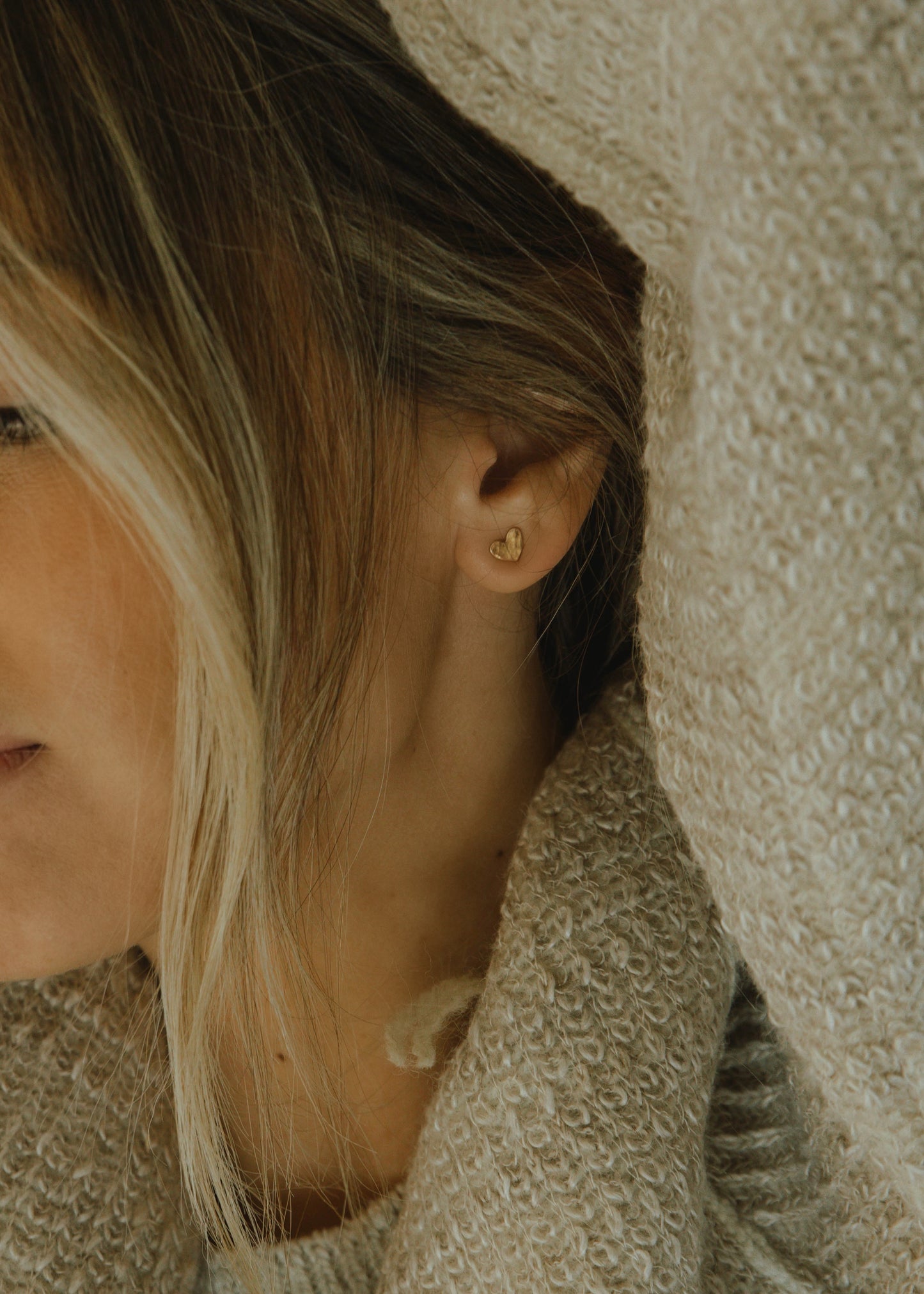 Heart Studs