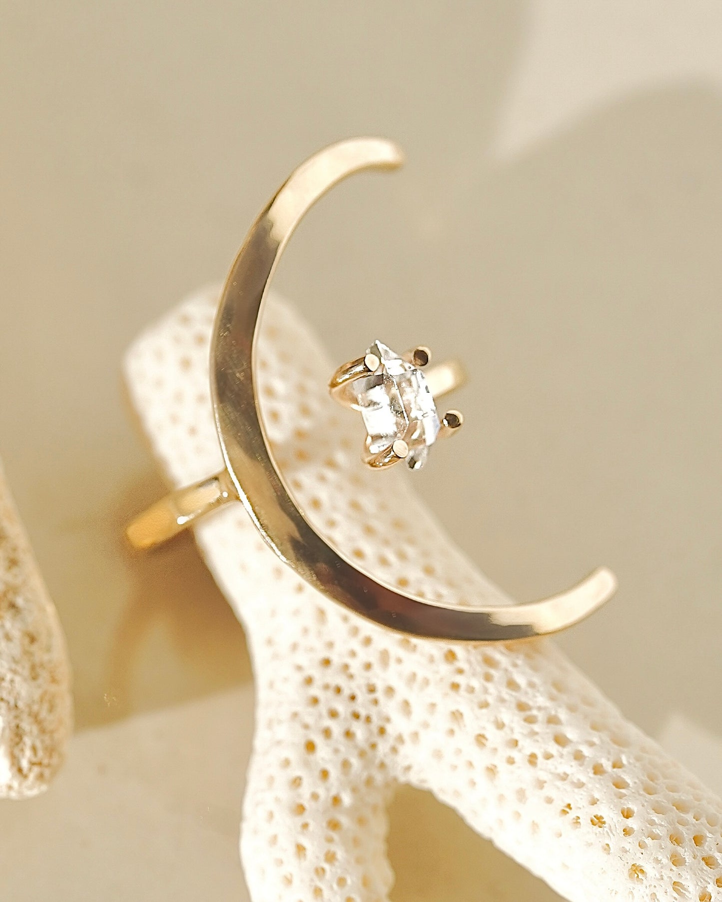 Eclipse Herkimer Ring