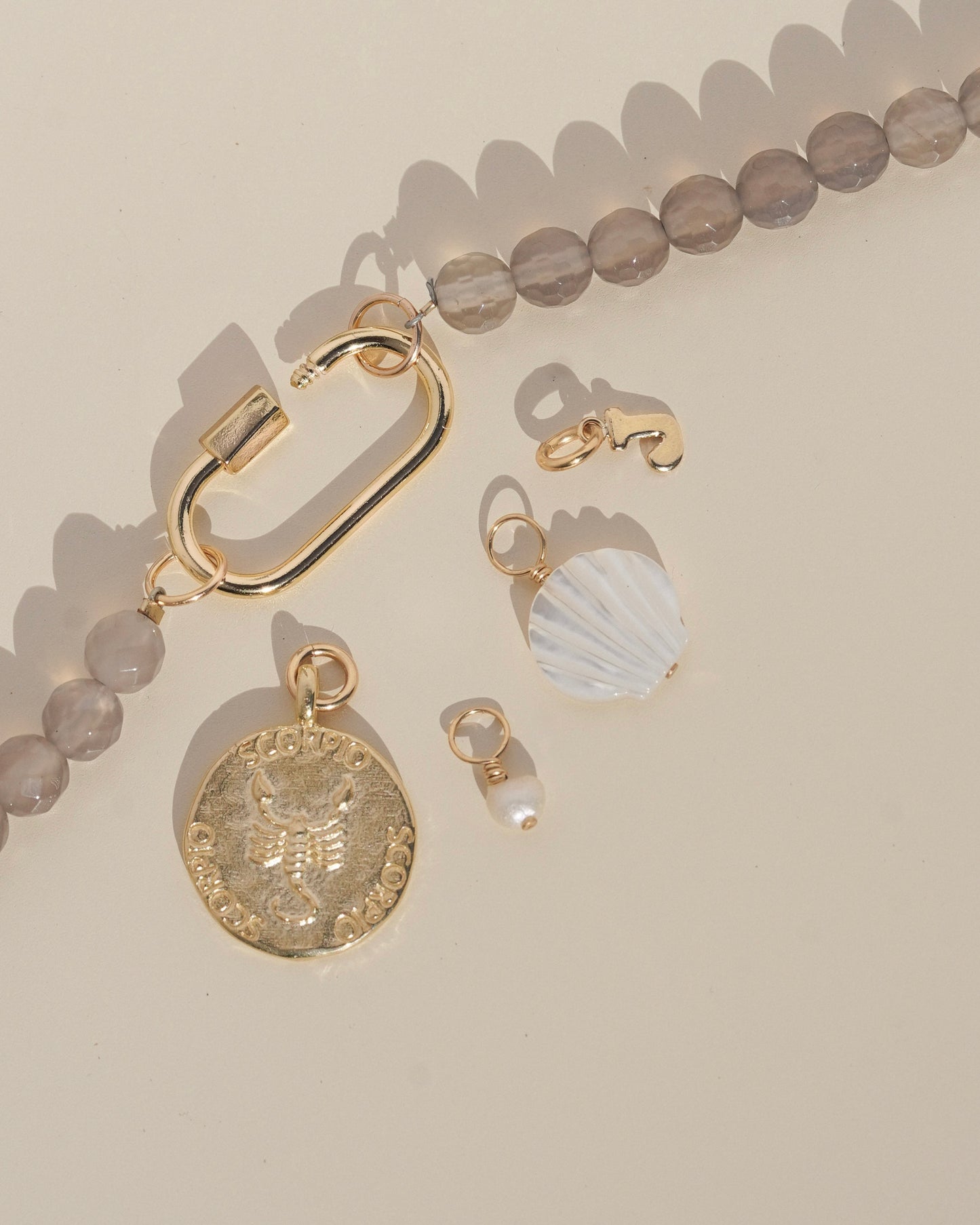 Beaded Lock Necklace
