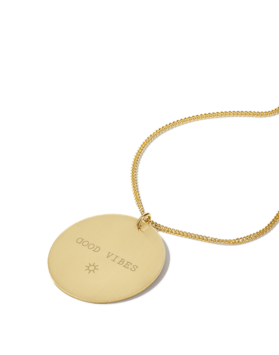 Large Disc Necklace