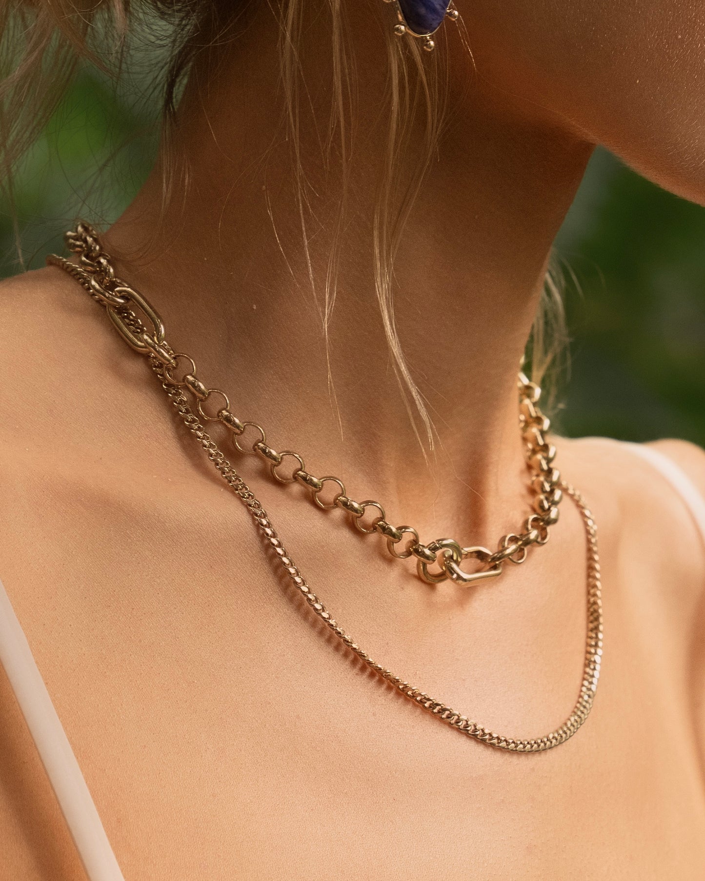 Broken Link Necklace
