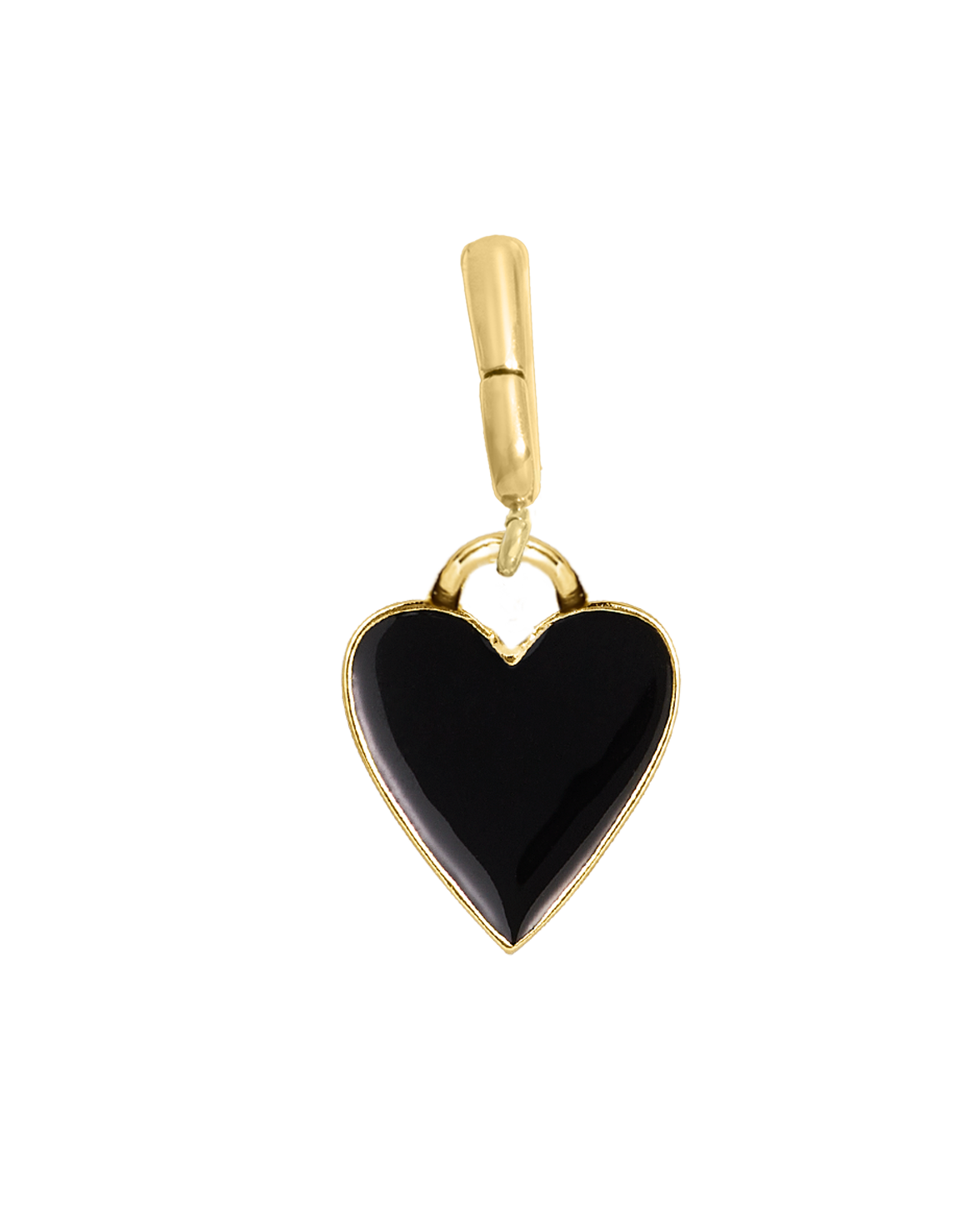 Black Heart Charm