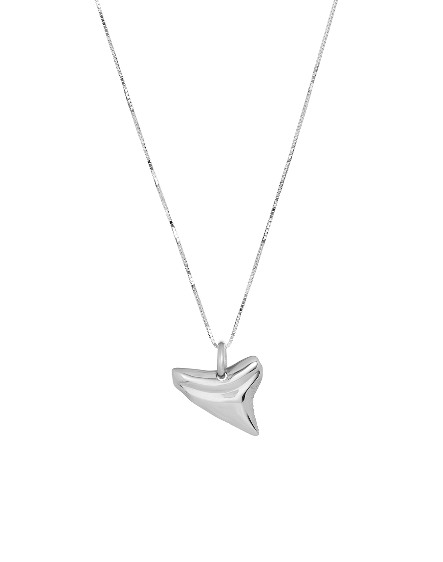 Solid Gold Jaws Necklace