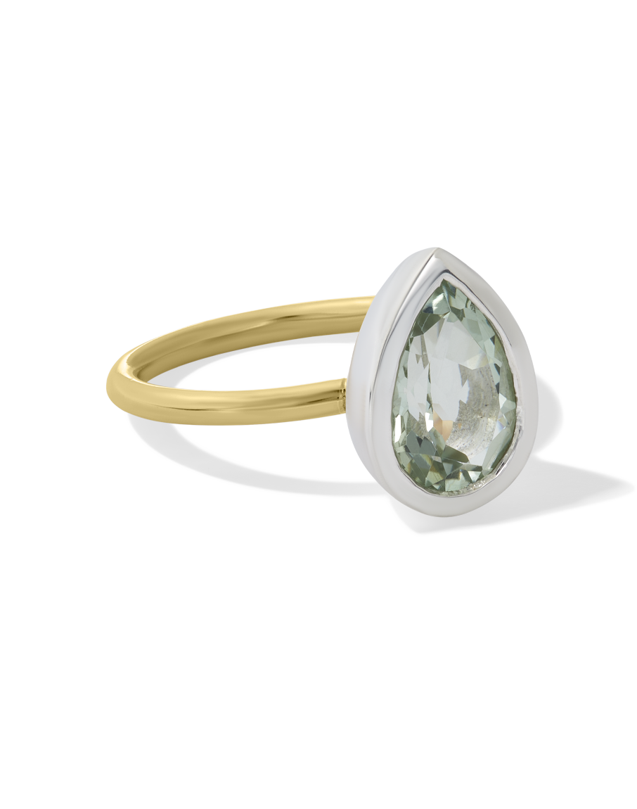 La Mer Pear Ring