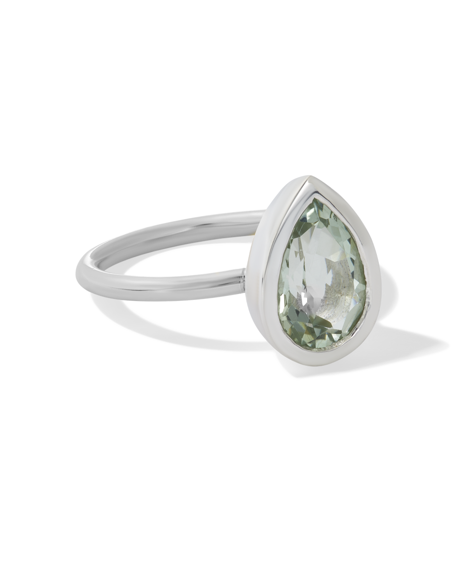 La Mer Pear Ring