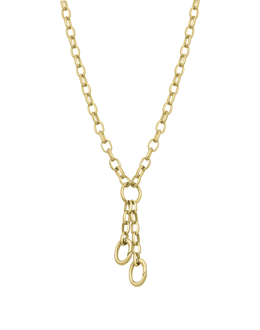 Lariat Charm Necklace