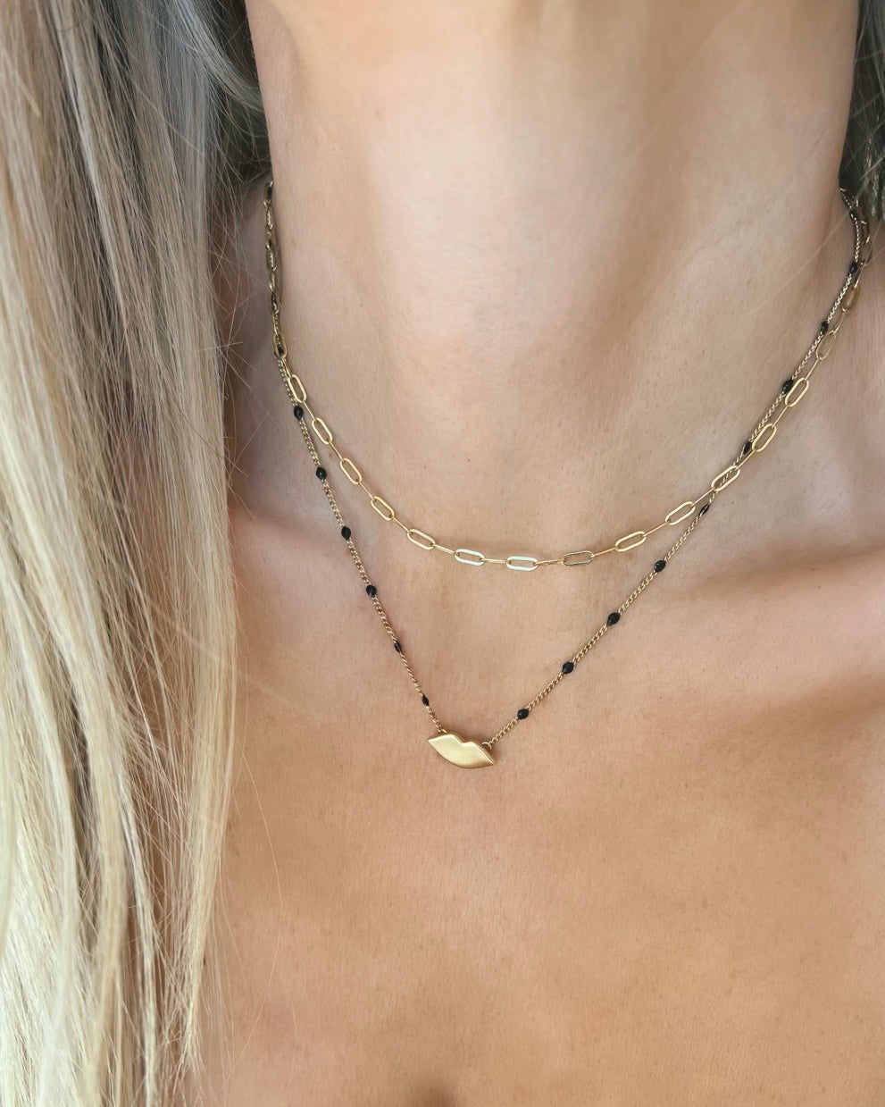 Lip Service Necklace
