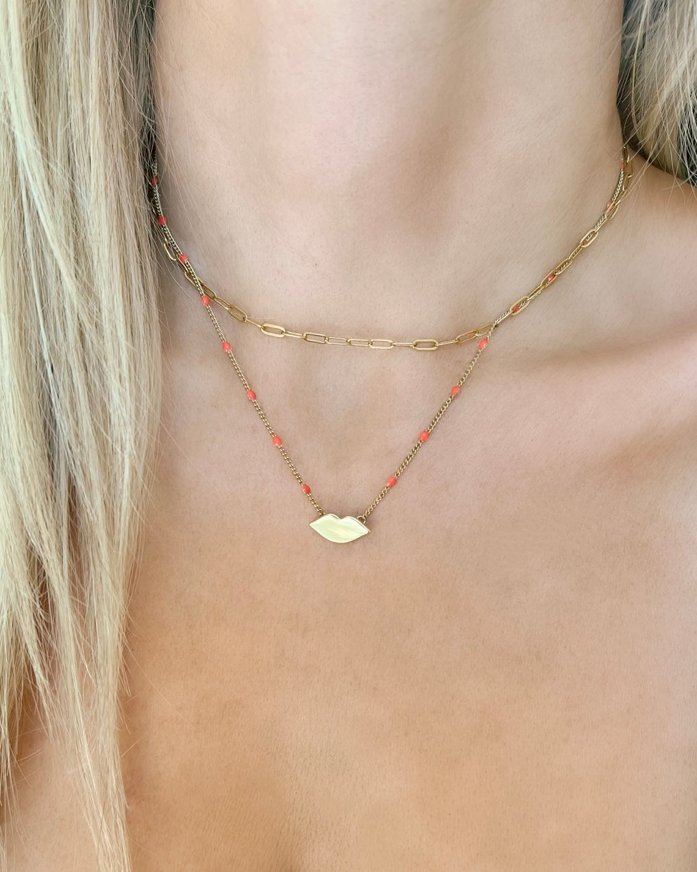 Lip Service Necklace