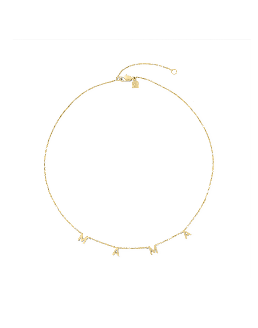Mama Letter Necklace