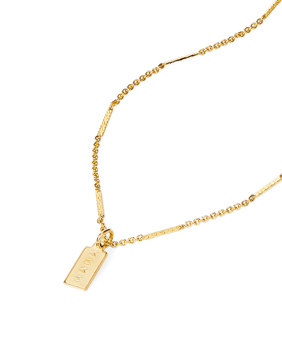 Mini Charm Mama Necklace