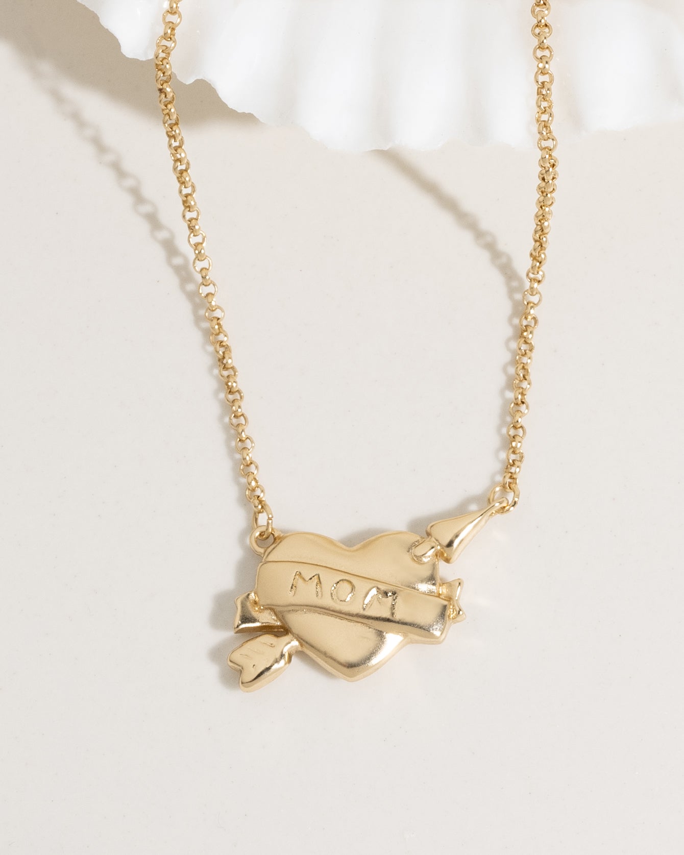Tattoo Heart Necklace James Michelle