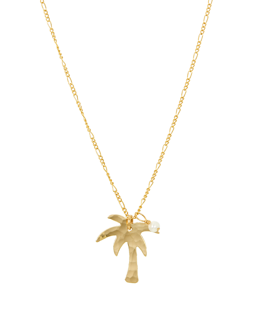 Palm & Pearl Necklace