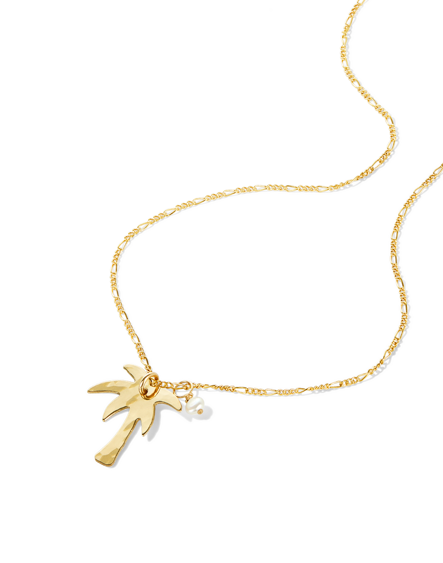 Palm & Pearl Necklace