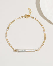 Pearl Bar Bracelet