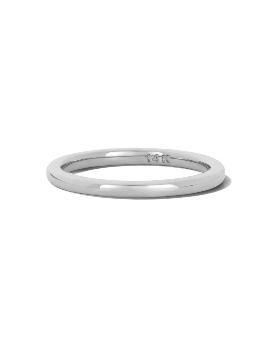 Solid Gold Pure Stacking Ring