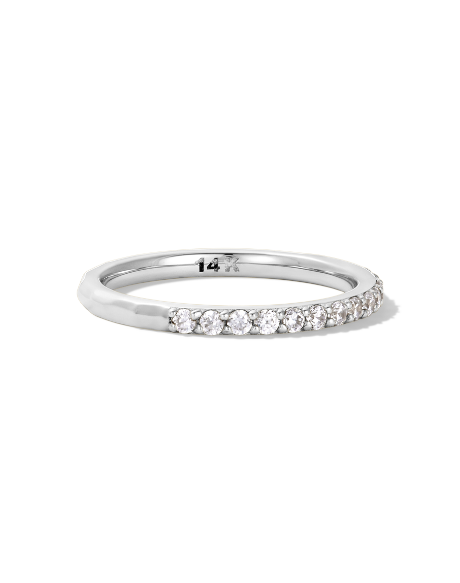 Half Eternity Diamond Band