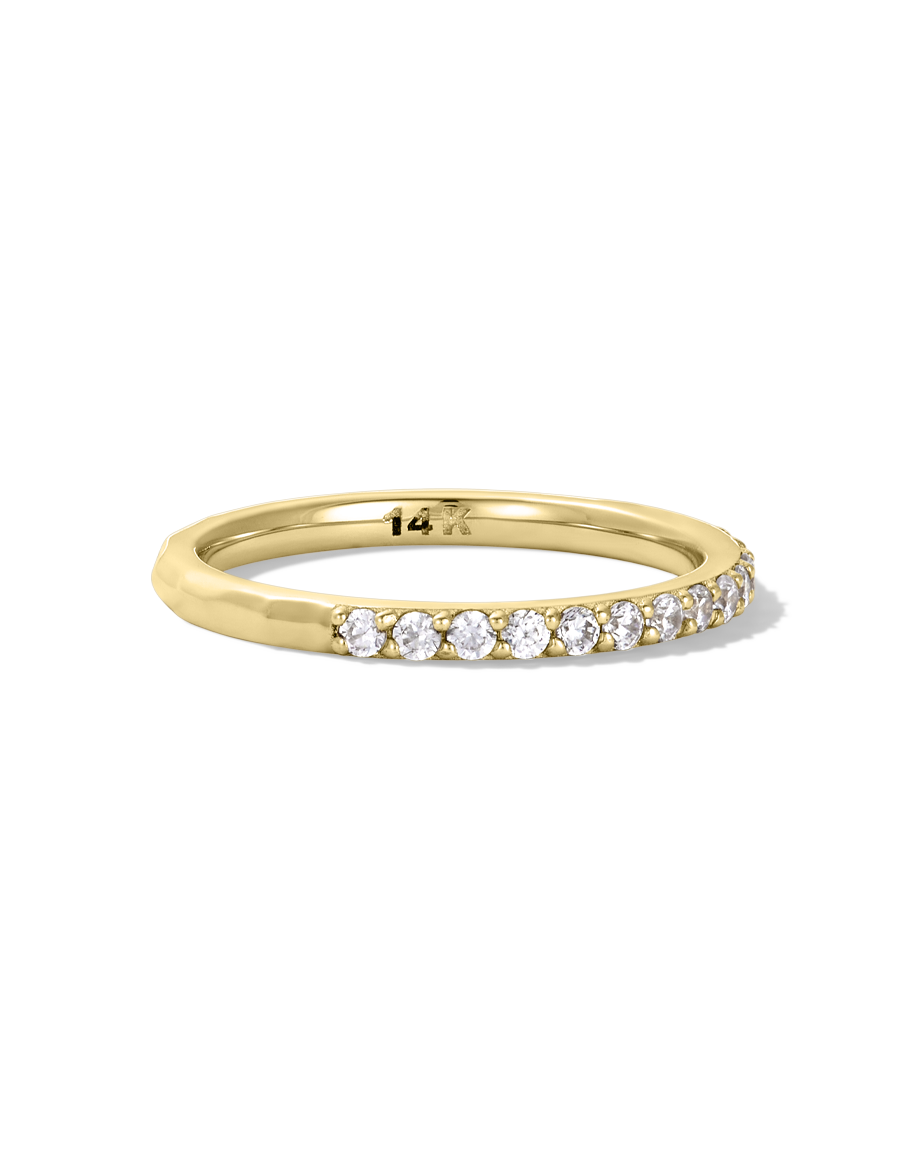Half Eternity Diamond Band