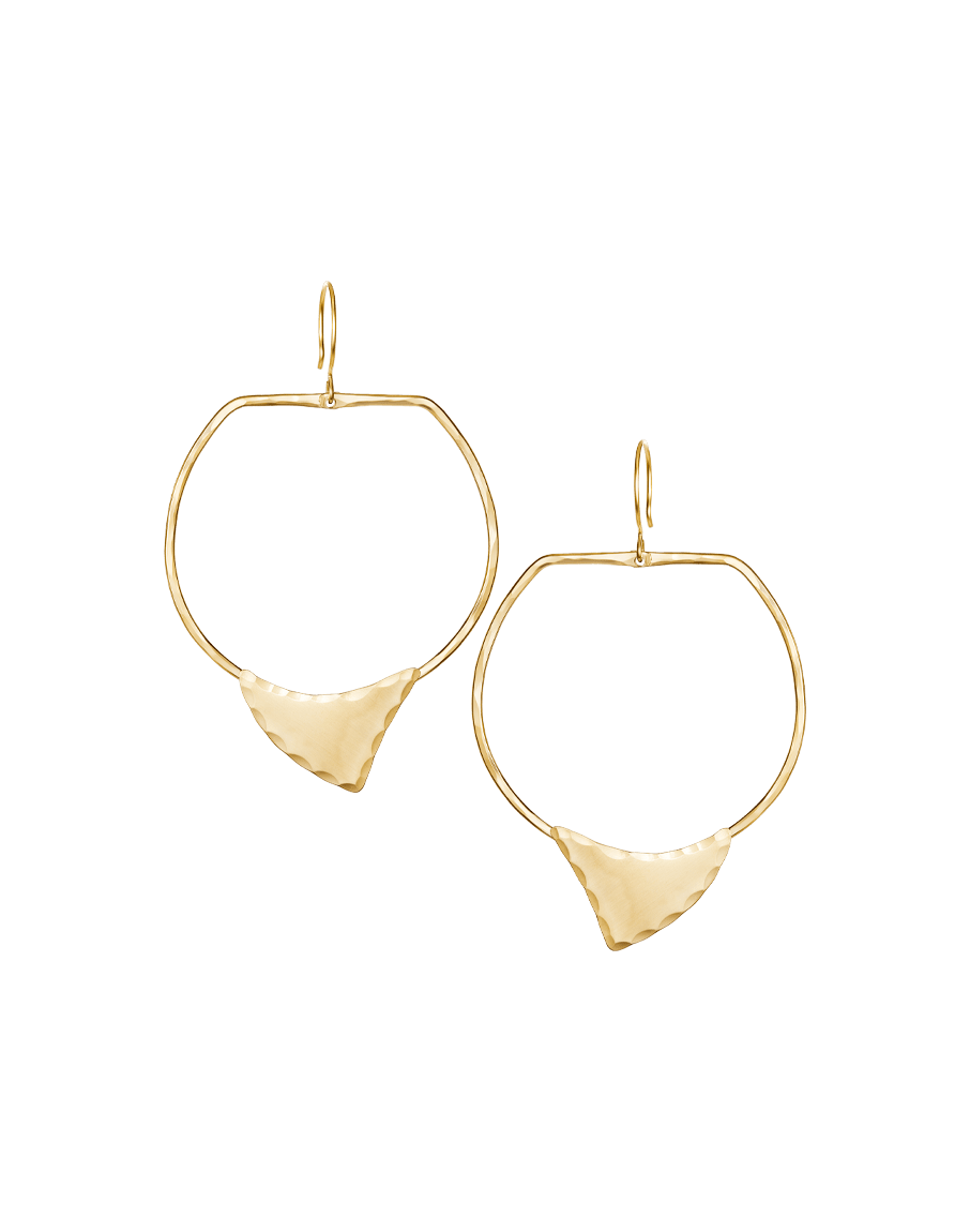 Shark Fin Earrings