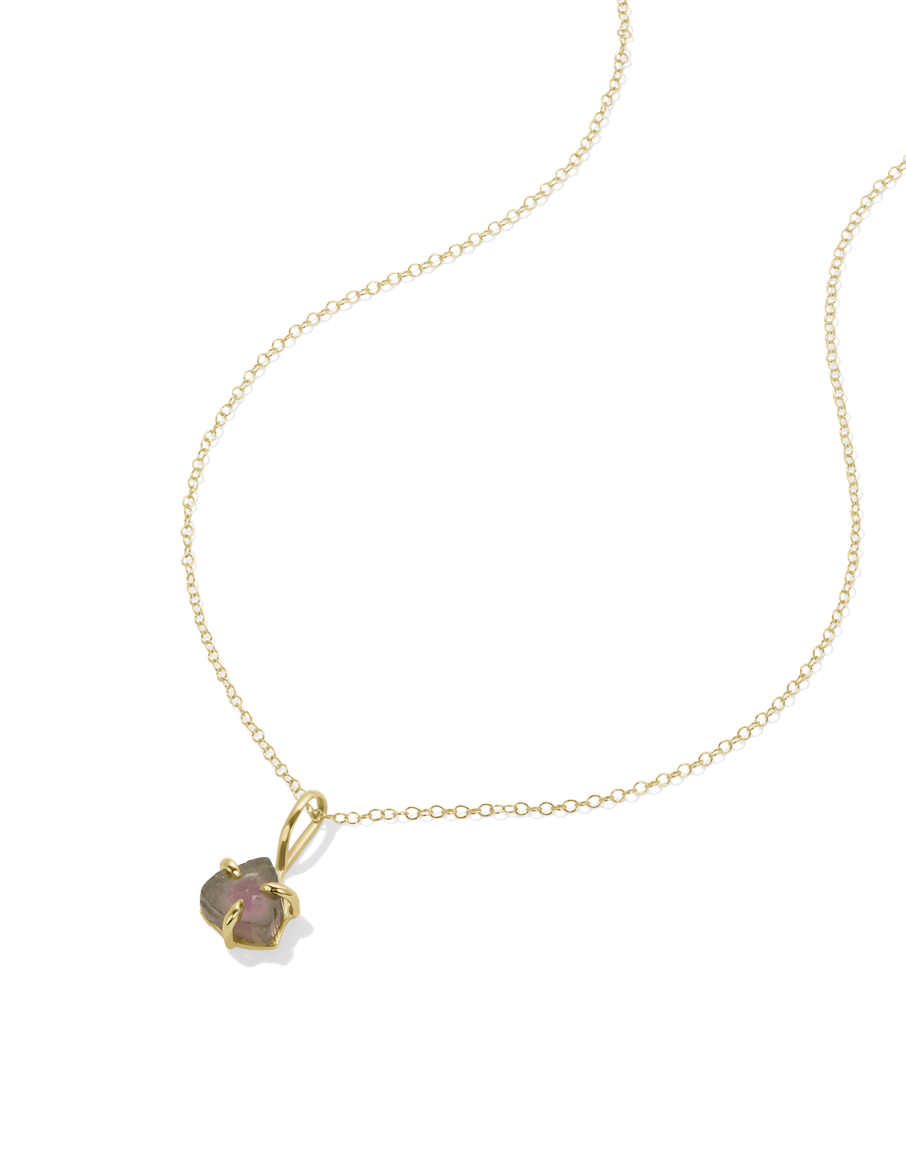 Watermelon Tourmaline Necklace