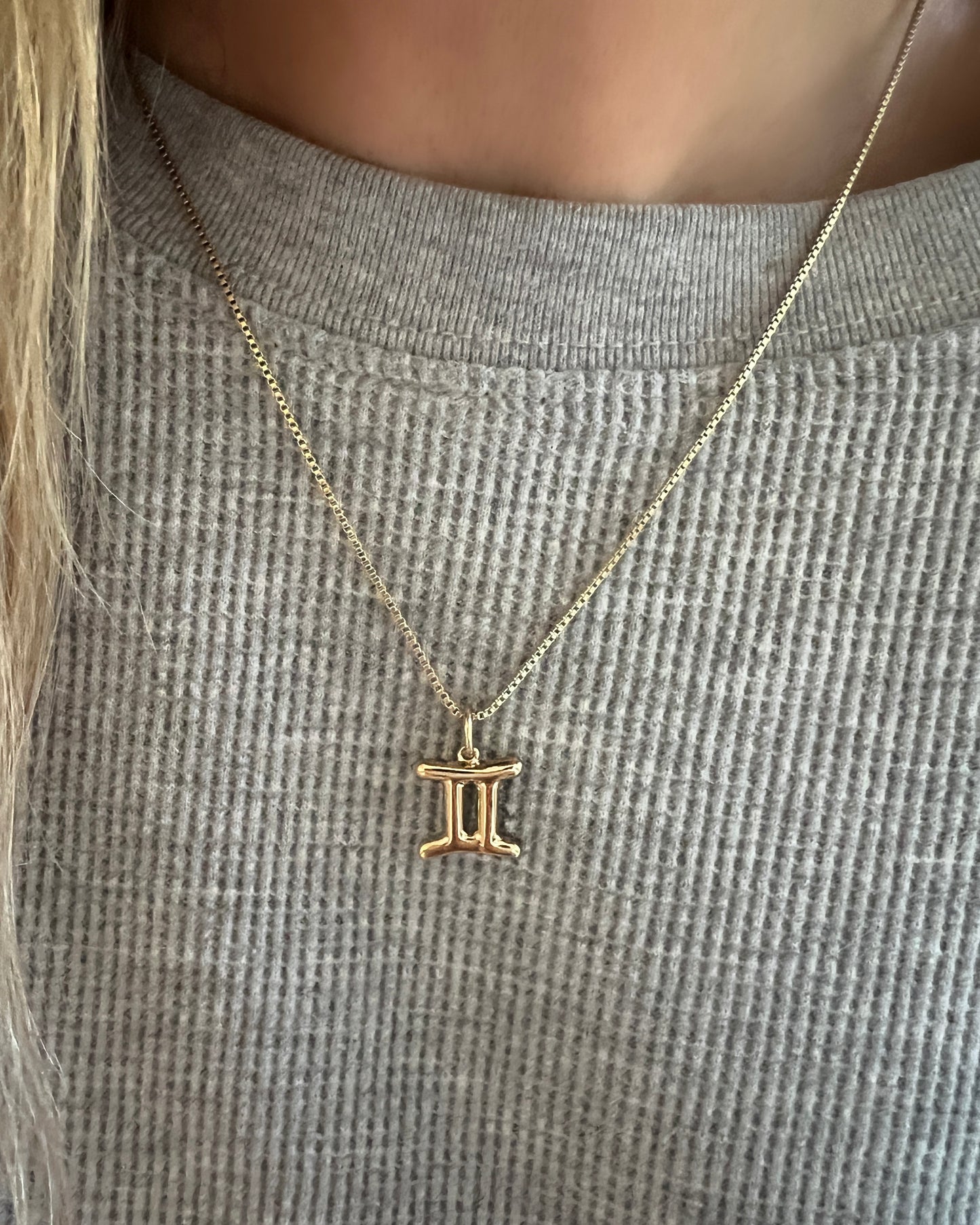 Bubble Zodiac Necklace