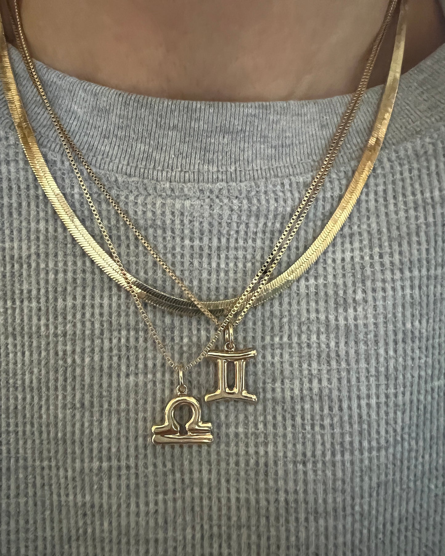 Bubble Zodiac Necklace