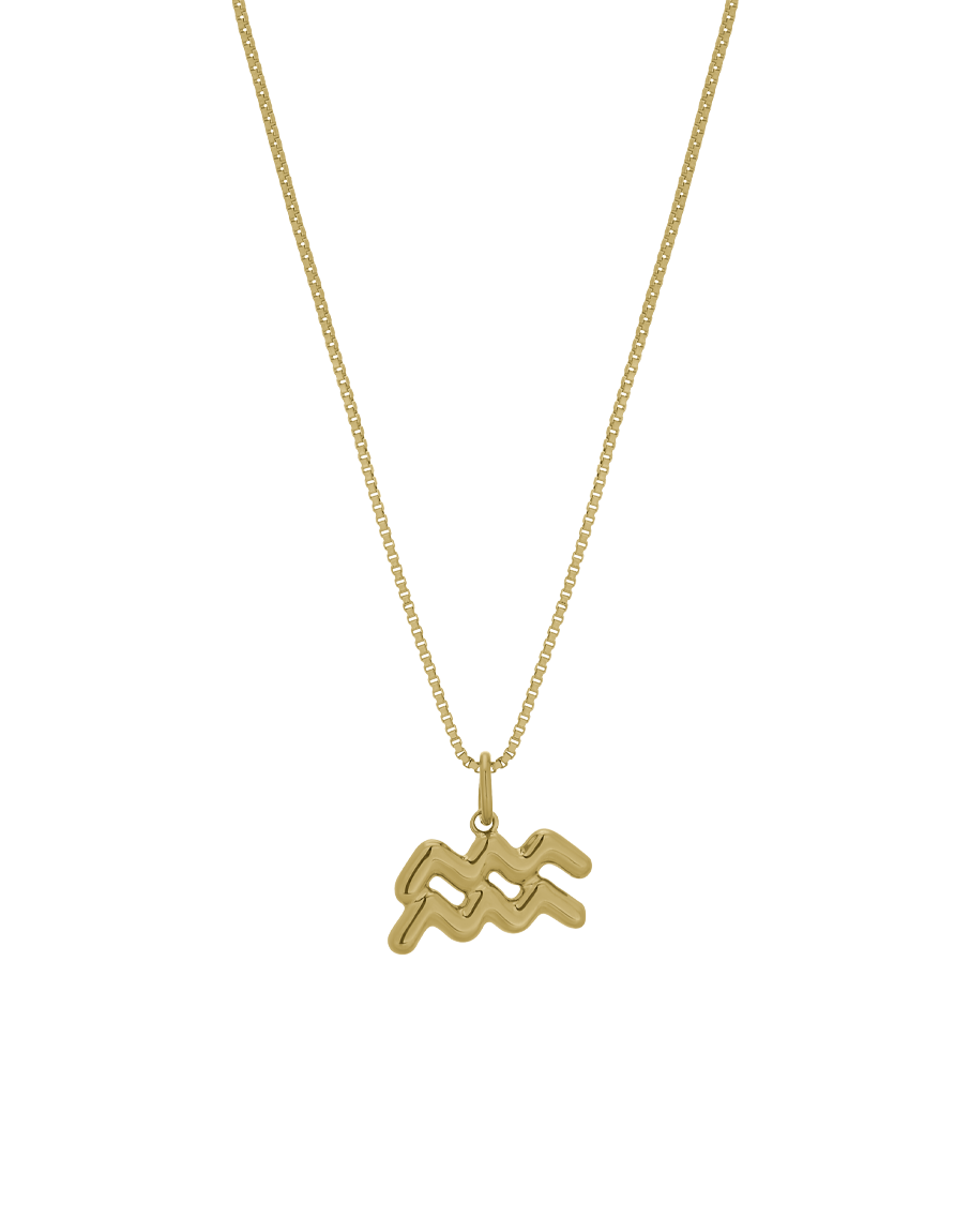 Bubble Zodiac Necklace