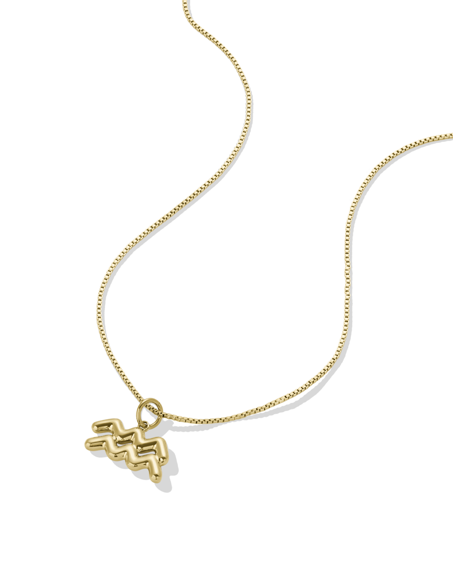 Bubble Zodiac Necklace