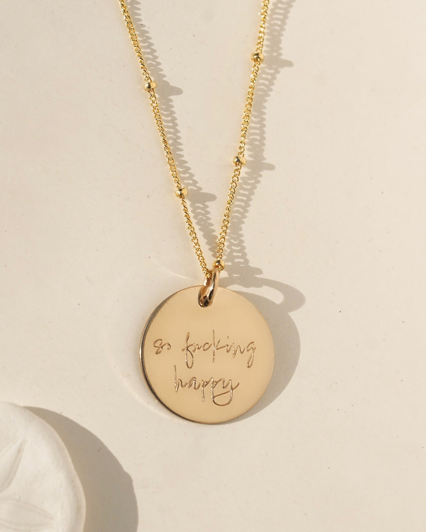 So Fucking Happy Necklace