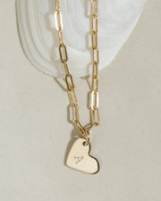 Initial Heart Necklace