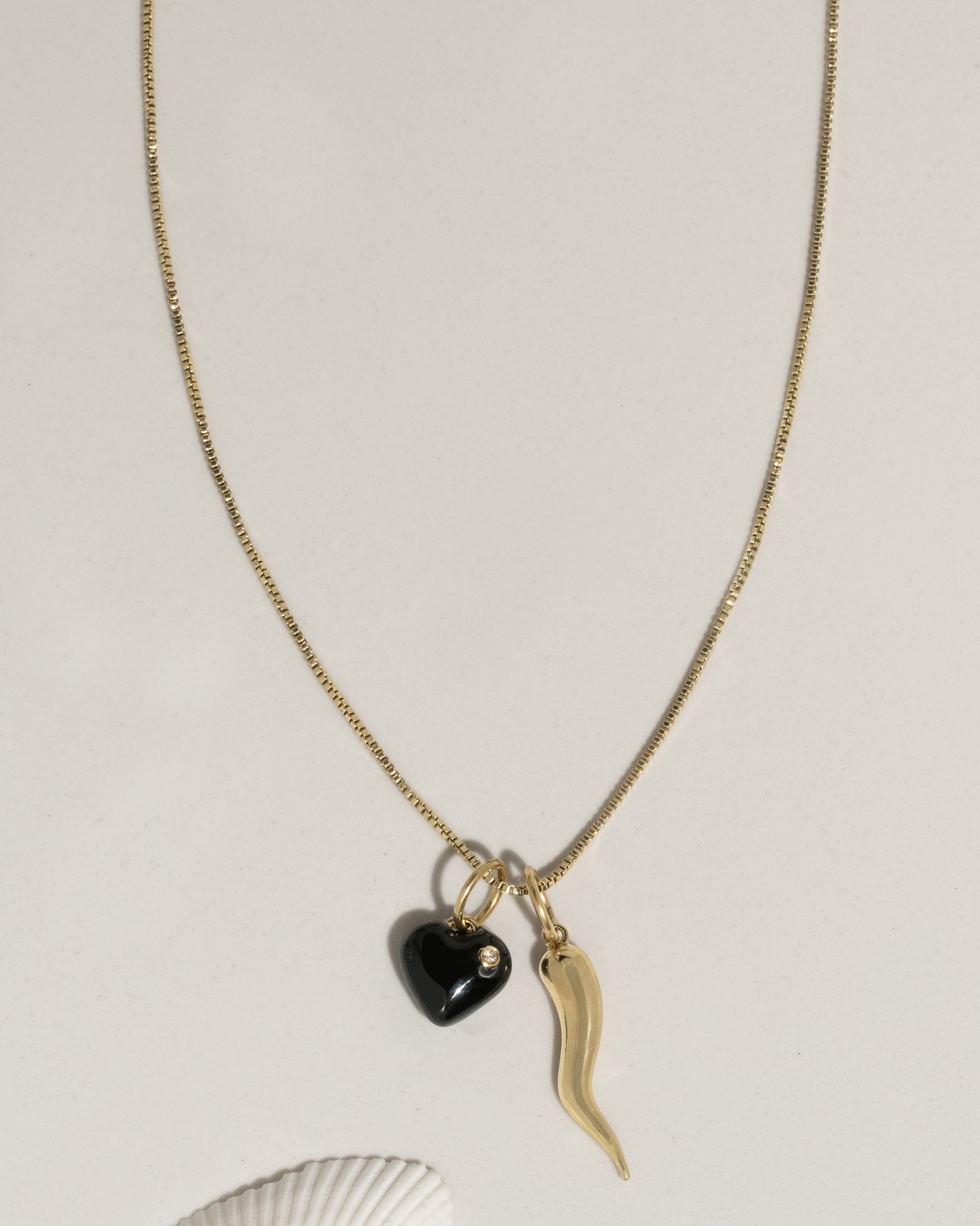 アクセサリー lui_jewelry plum chain necklace 38 Fortuna Necklace – James Michelle