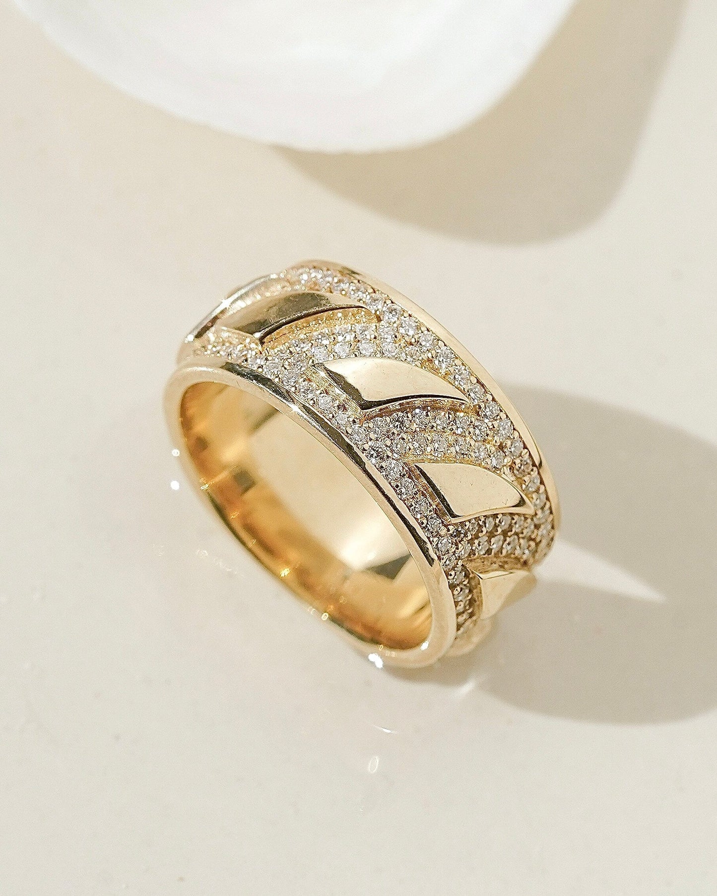 Diamond Fin Ring