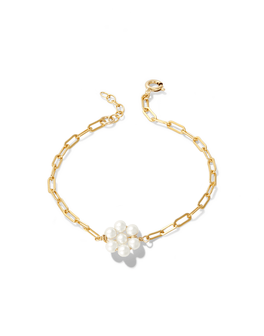 Pearl Daisy Bracelet - James Michelle