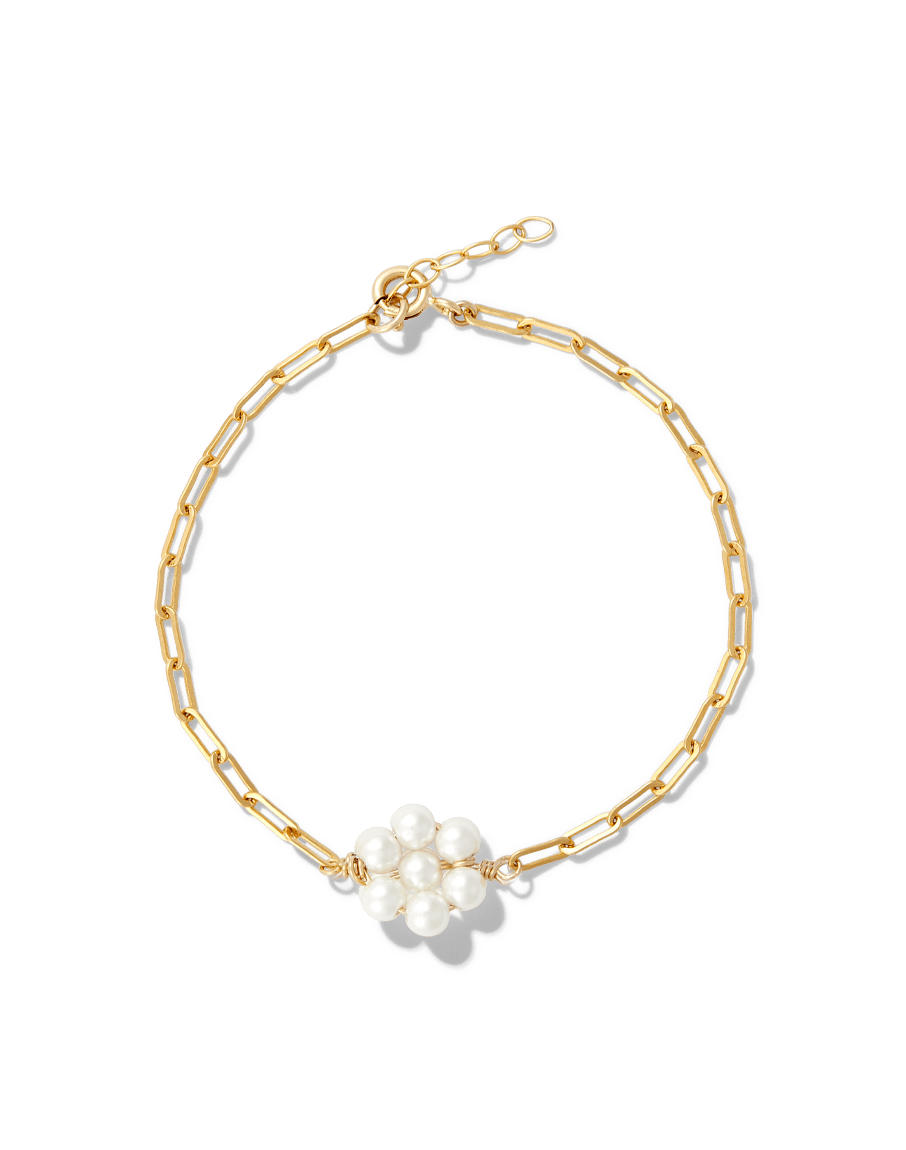 Pearl Daisy Bracelet - James Michelle