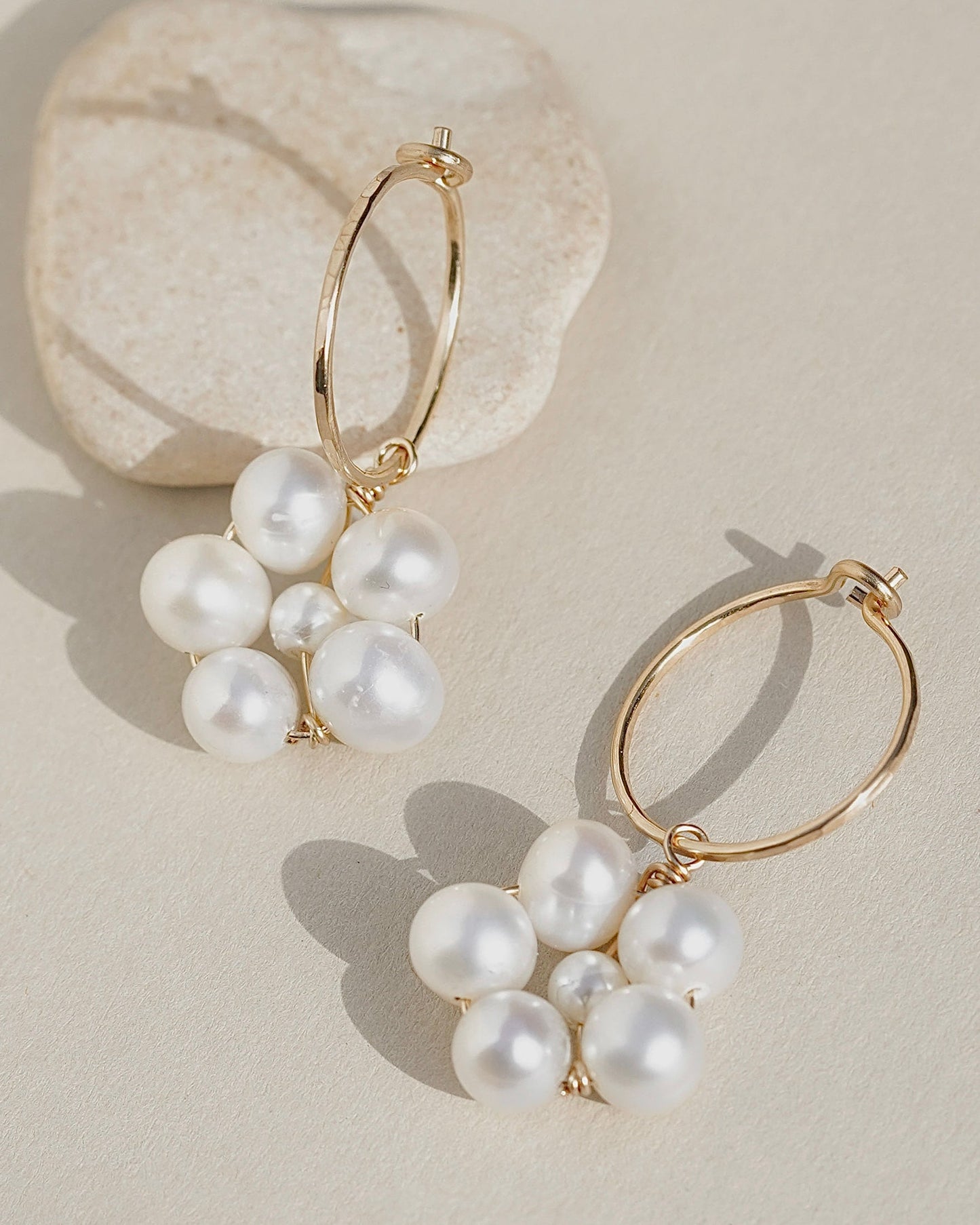 Pearl Daisy Earrings - James Michelle