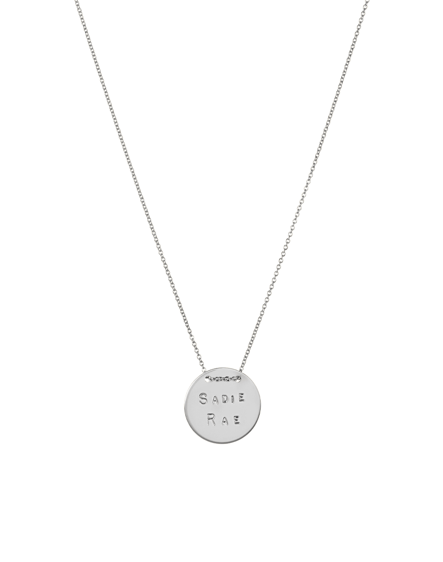 Small Disc Necklace