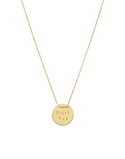 Small Disc Necklace