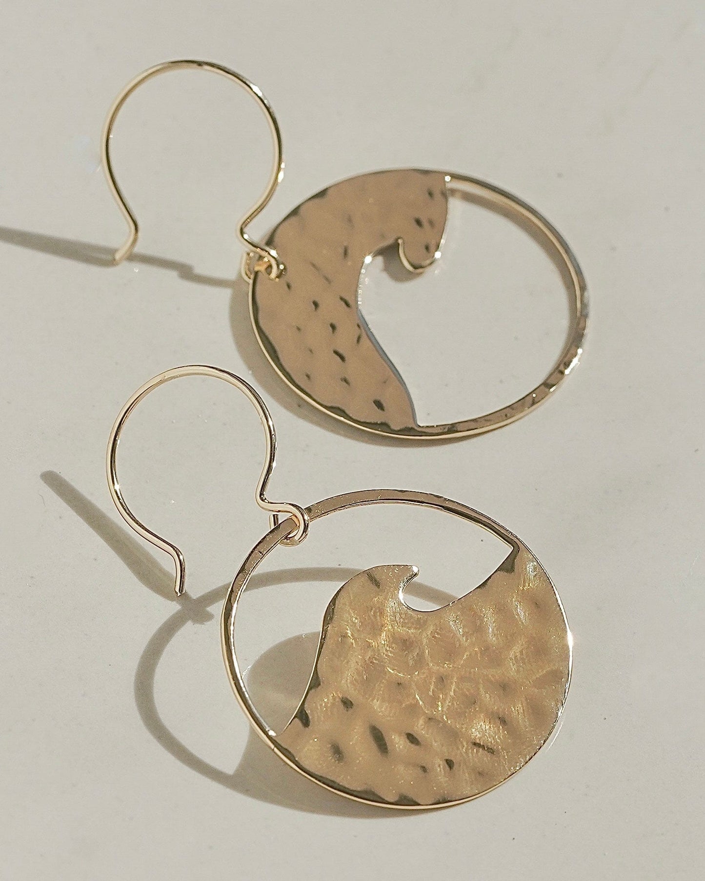 Yin Yang Wave Earrings