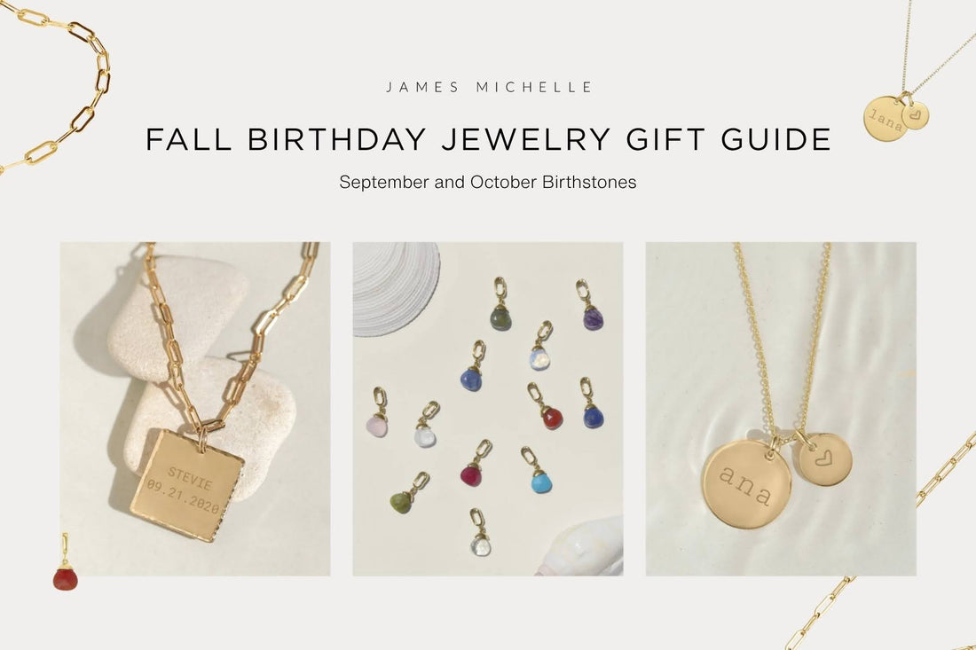  Fall Birthday Jewelry Gift Ideas: Birthstone Guide
