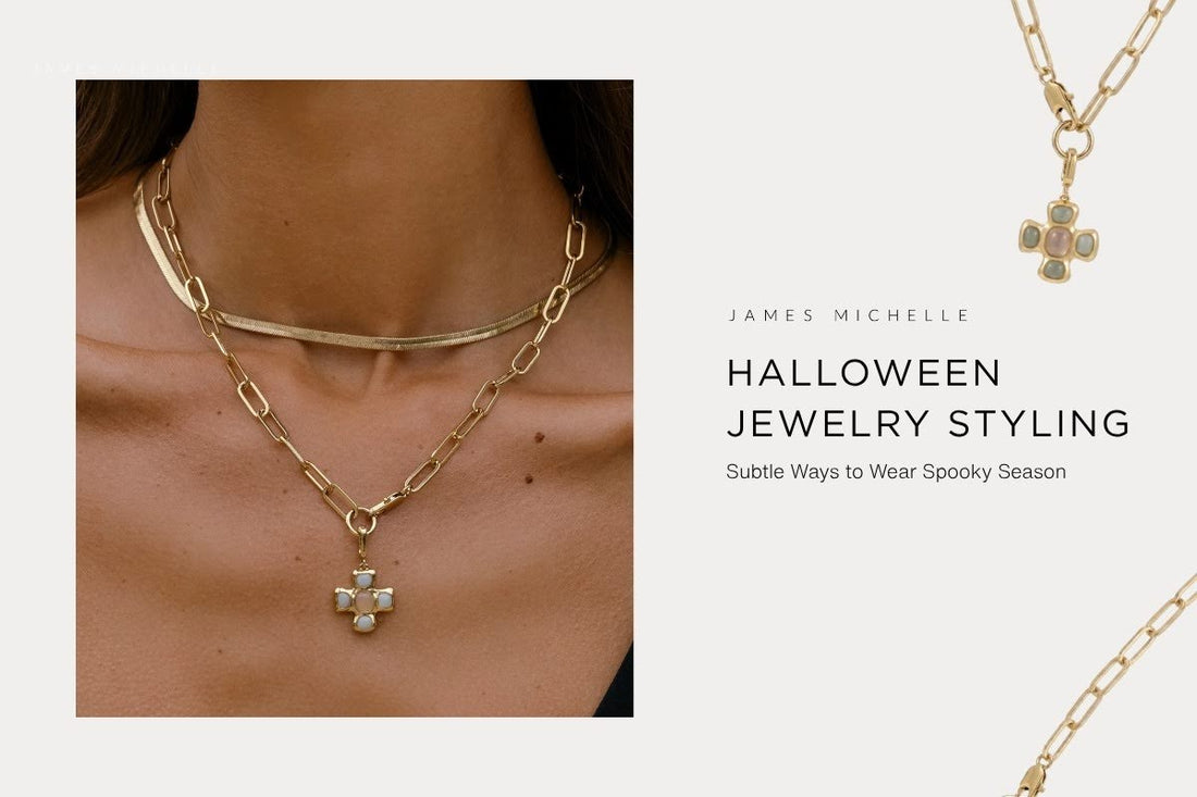 Subtle Halloween Jewelry Styling for Spooky Season 