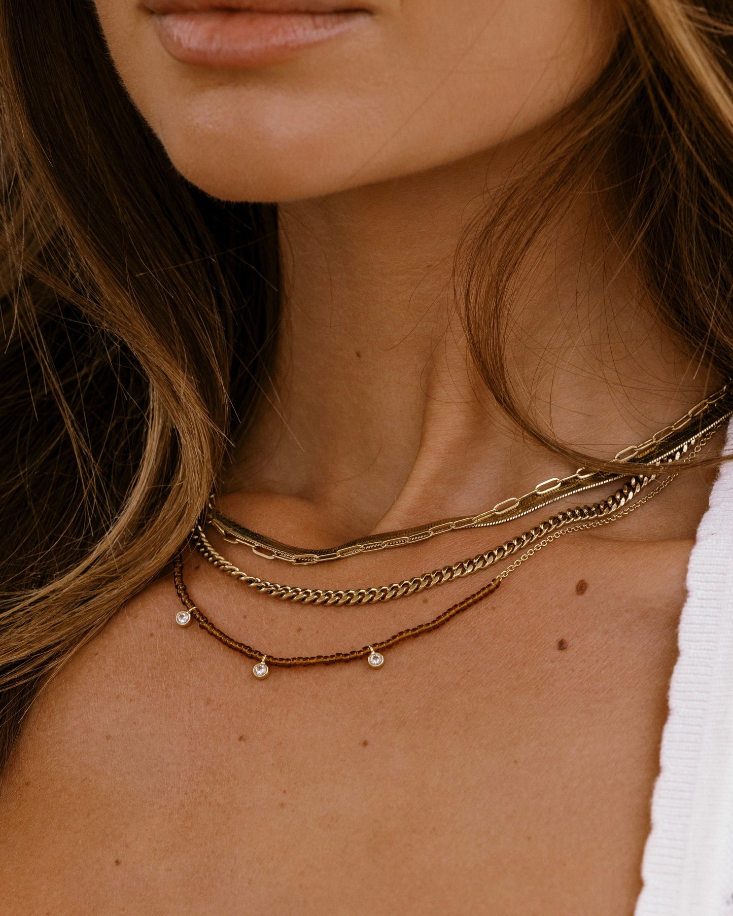 Crystal Beaded Necklace