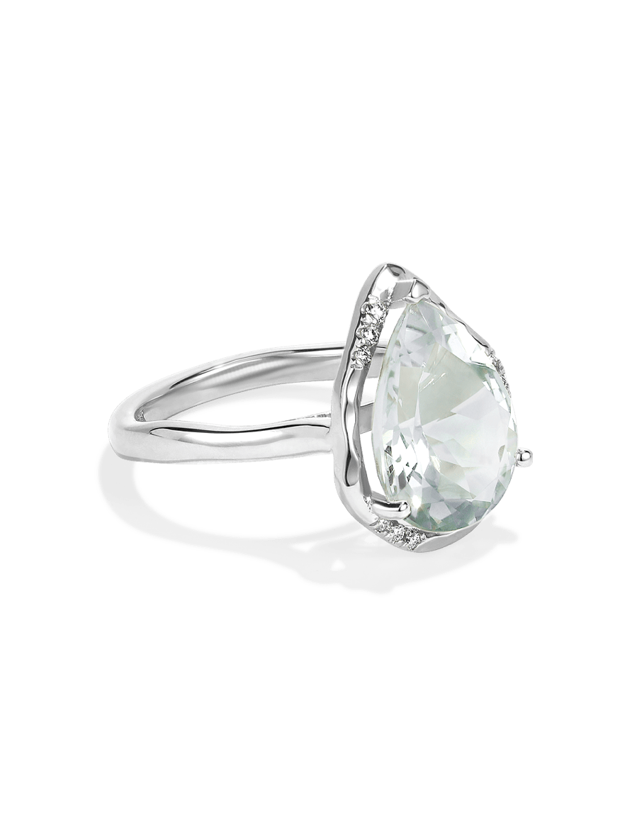 Azure Goddess Ring