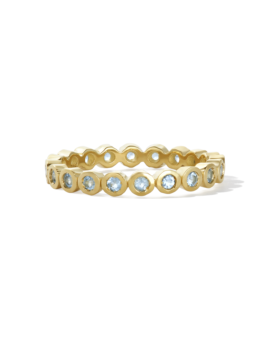 Gemstone Eternity Band