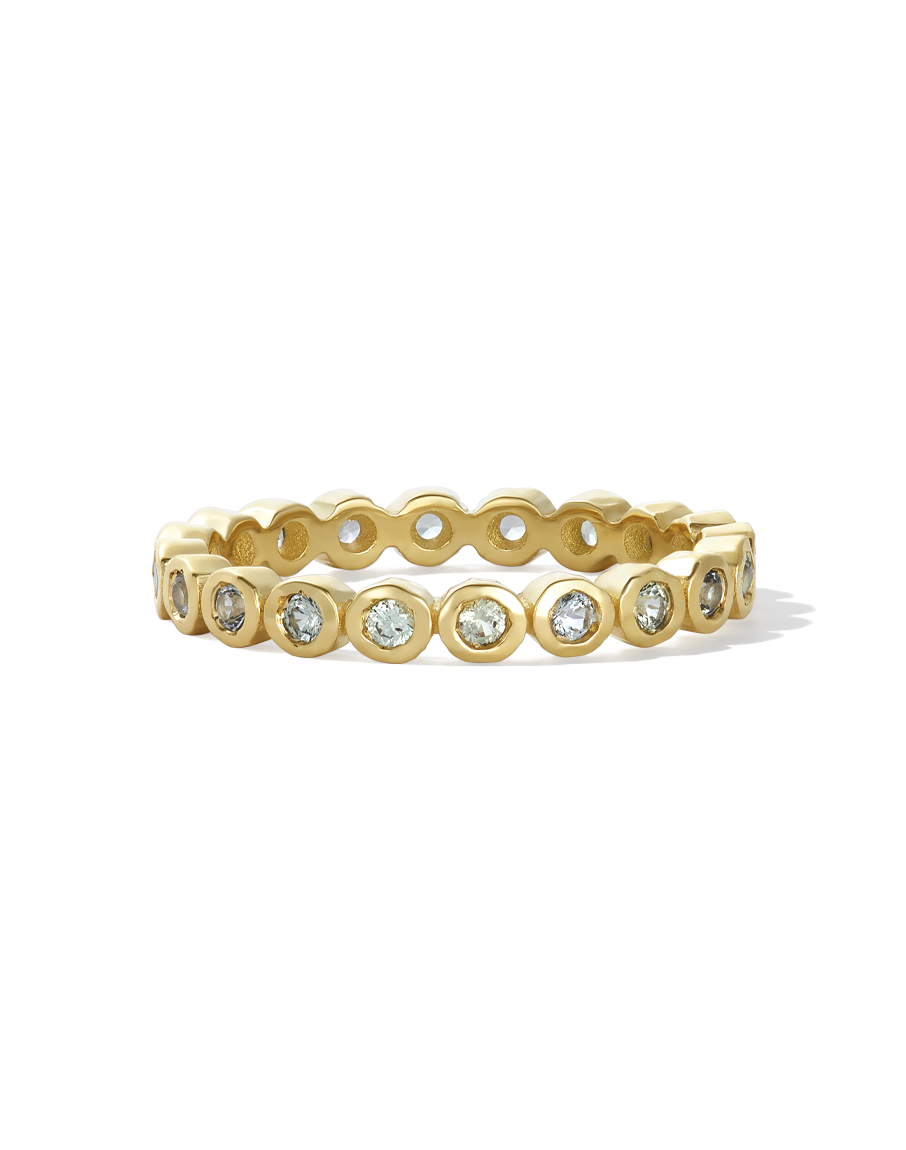 Gemstone Eternity Band